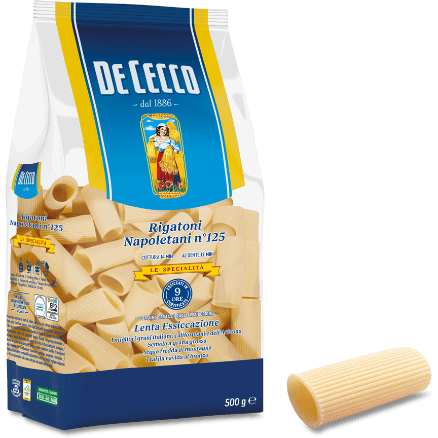 De Cecco Semolina Pasta, Pennette No.42, 1 Pound (Pack of 5) 