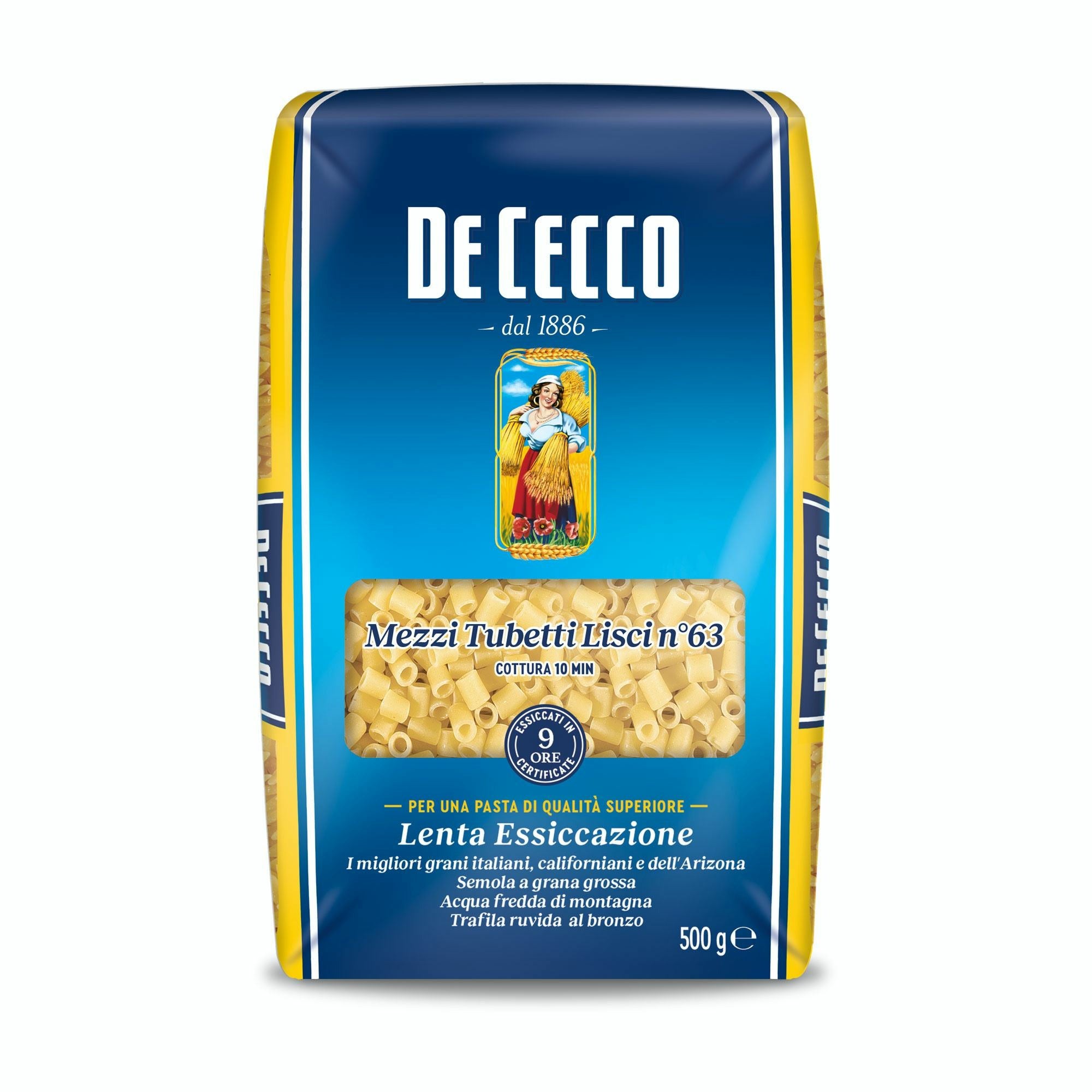 De Cecco Mezzi Paccheri n. 225 500G – Italian Gourmet UK