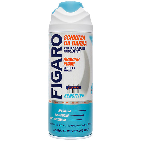 Dark Cyan Figaro Shaving Foam Sensitive 400ml