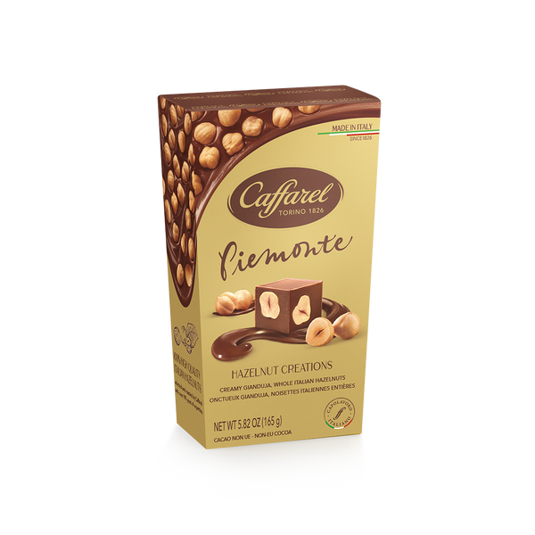 Dark Khaki Caffarel Gianduja Hazelnut Milk Chocolate With Whole Hazelnuts 165g