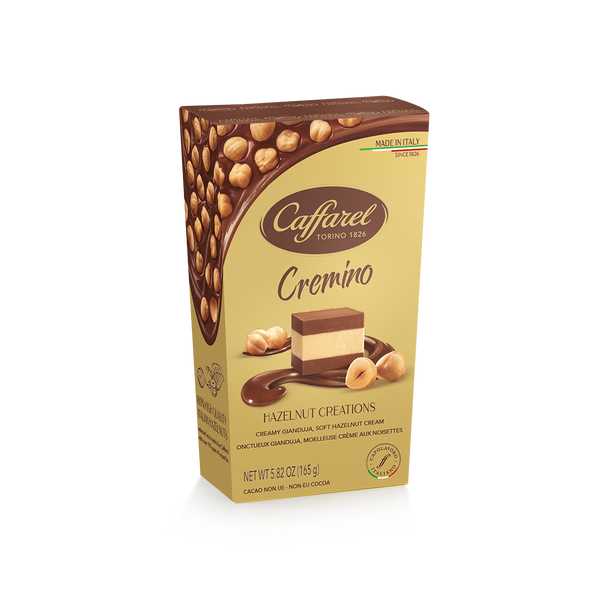 Dark Khaki Caffarel Creamy Gianduja & Soft Hazelnut Cream Cremino 165g