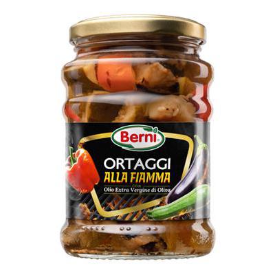 Sienna Berni Flame Grilled Vegetables With Extra Virgin OIl 350g