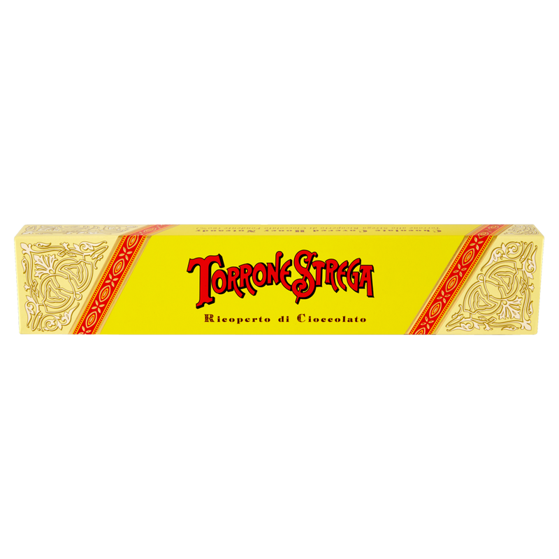 Gold Strega Torrone Nougat Covered With Chocolate 150g