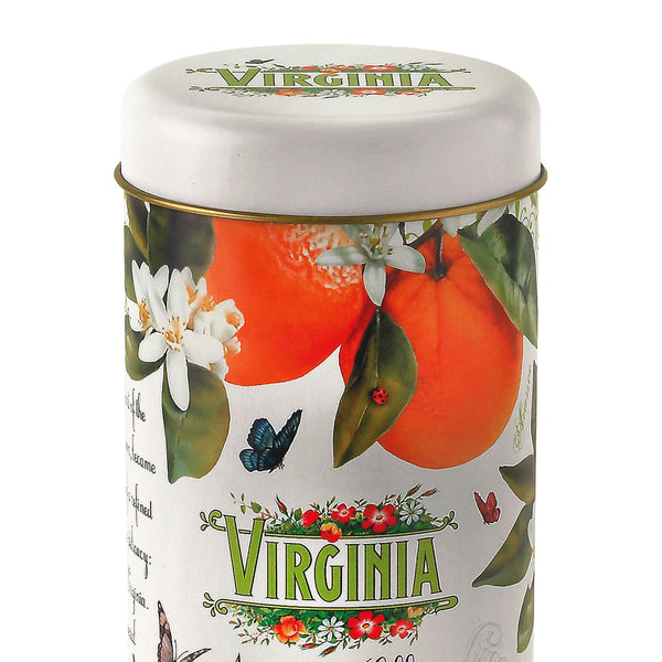 Gray Amaretti Virginia Soft Orange Amaretti Round Metal 140g