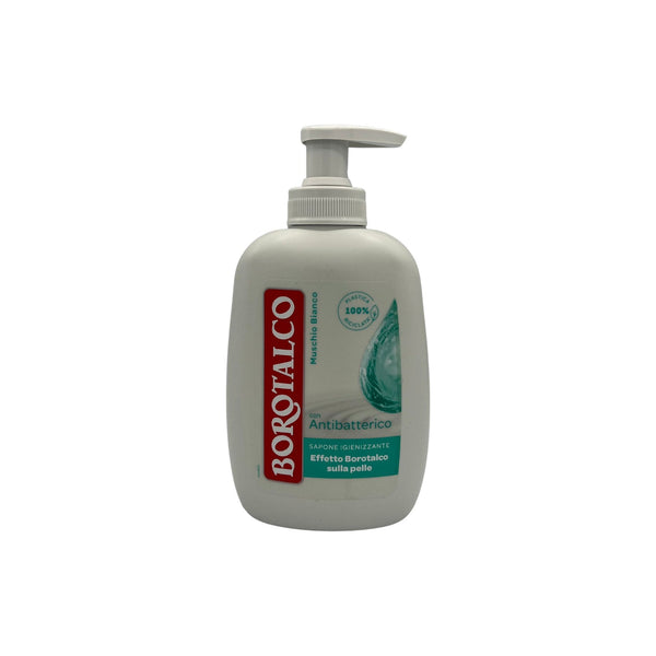 Light Slate Gray Borotalco Liquid Hand Wash Antibacterial White Musk Scent 250ml