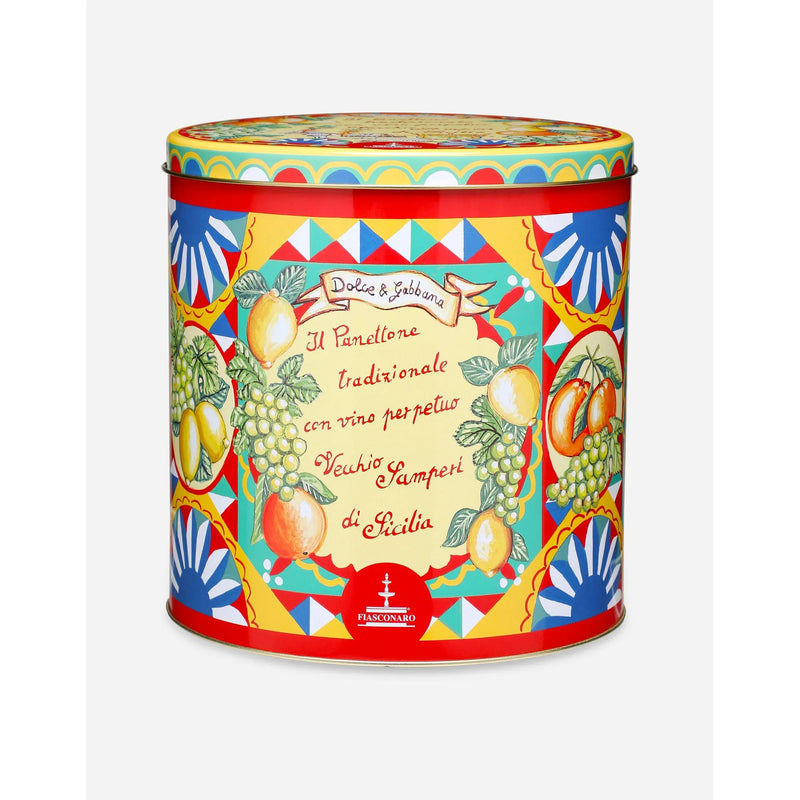 Beige Dolce & Gabbana Traditional Panettone With Vecchio Samperi Perpetual Wine 1Kg