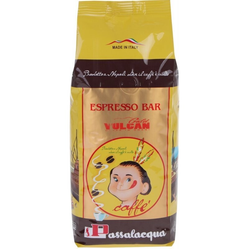 Dark Khaki Passalacqua Gold Vulcan Espresso Beans 500g