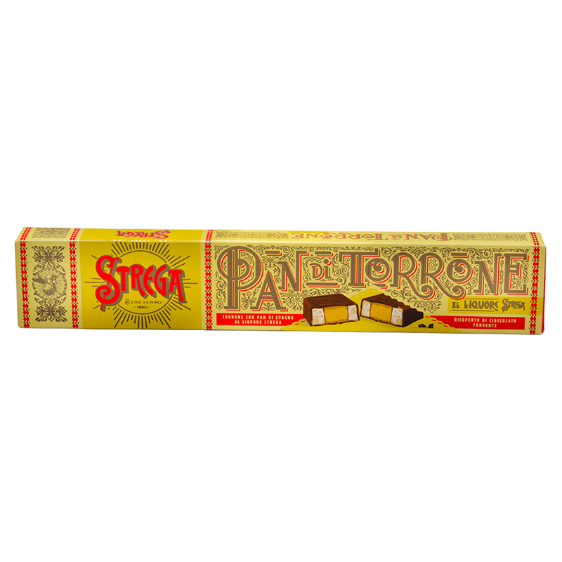 Goldenrod Strega Pan Di Torrone Nougat With Sponge Cake & Chocolate 150g