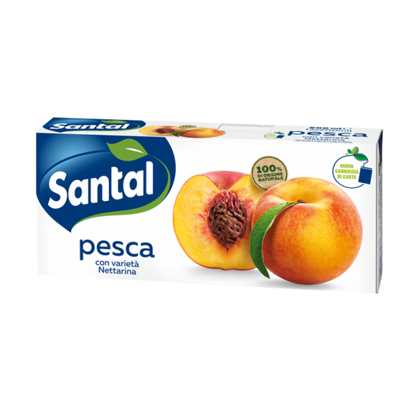 Sandy Brown Santal Peach Juice (3x200ml)