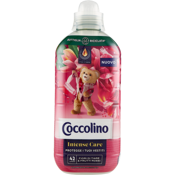 Gray Coccolino Concentrated Fabric Softener Intense Tiara Flowers & Red Fruits 980ml