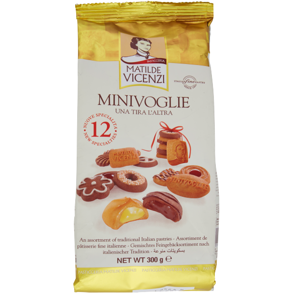 Sienna Matilde Vicenzi Minivoglie Shortbread Pastries 300g
