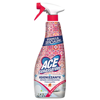 Gray ACE Sanitizing Degreaser Spray 500ml