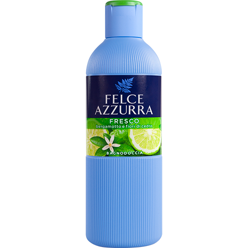 Midnight Blue Felce Azzurra Shower Gel Fresh Bergamot & Cedar Flowers 650ml