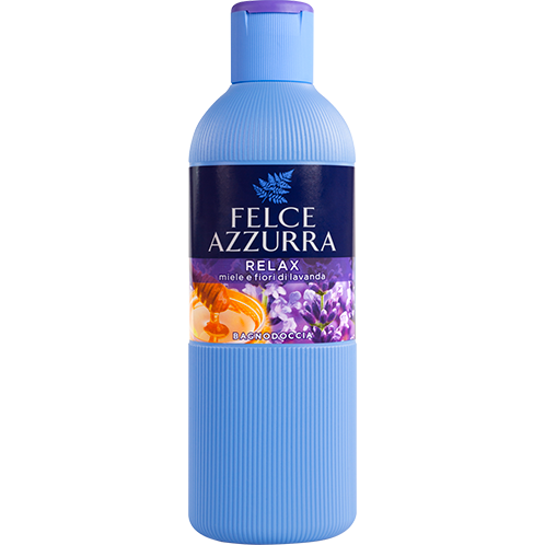 Midnight Blue Felce Azzurra Shower Gel Relax Honey & Lavender Flowers 650ml