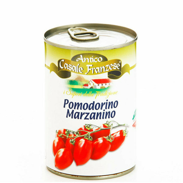 Beige Giulio Franzese Small Tomatos Marzanino In Juice 400g