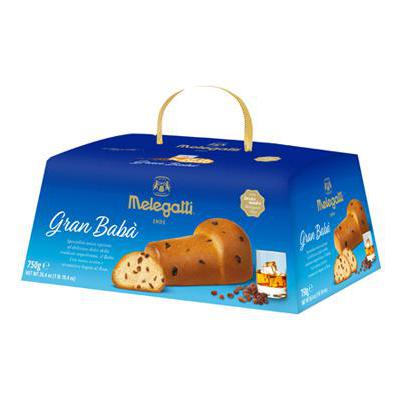 Wheat Melegatti Panettone Gran Baba Cake 750g