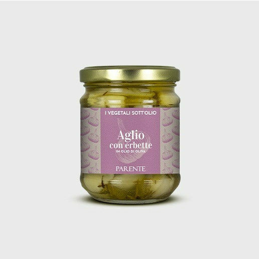 Lavender Parente Garlic With herbs in Olive Oil 190g