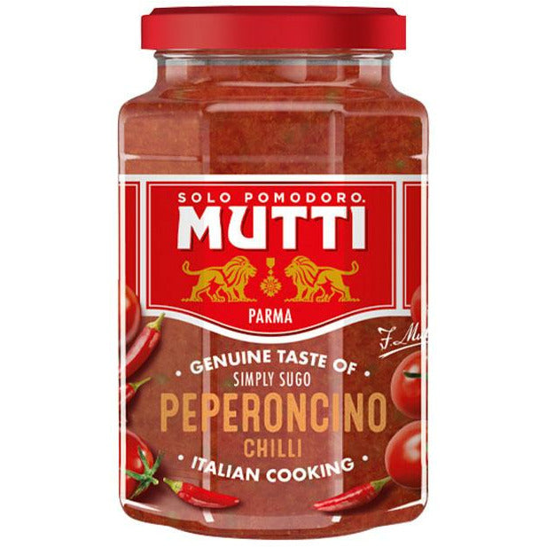 Firebrick Mutti Pasta Sauce with Chilli 400g
