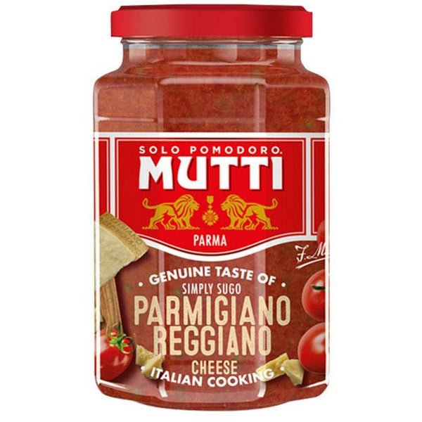 Firebrick Mutti Pasta Sauce with Parmesan 400g