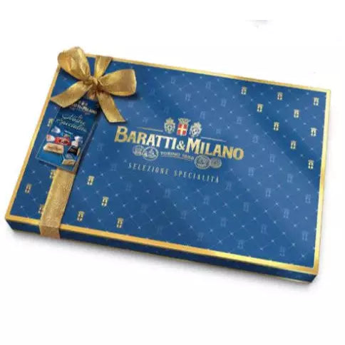 Dark Slate Blue Baratti & Milano Torino 1858 Chocolate Specilaity Selection Gift Box 300g