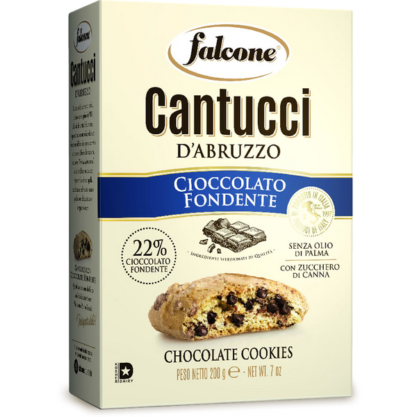 Dark Slate Gray Falcone Cantucci D'Abruzzo Chocolate 180g