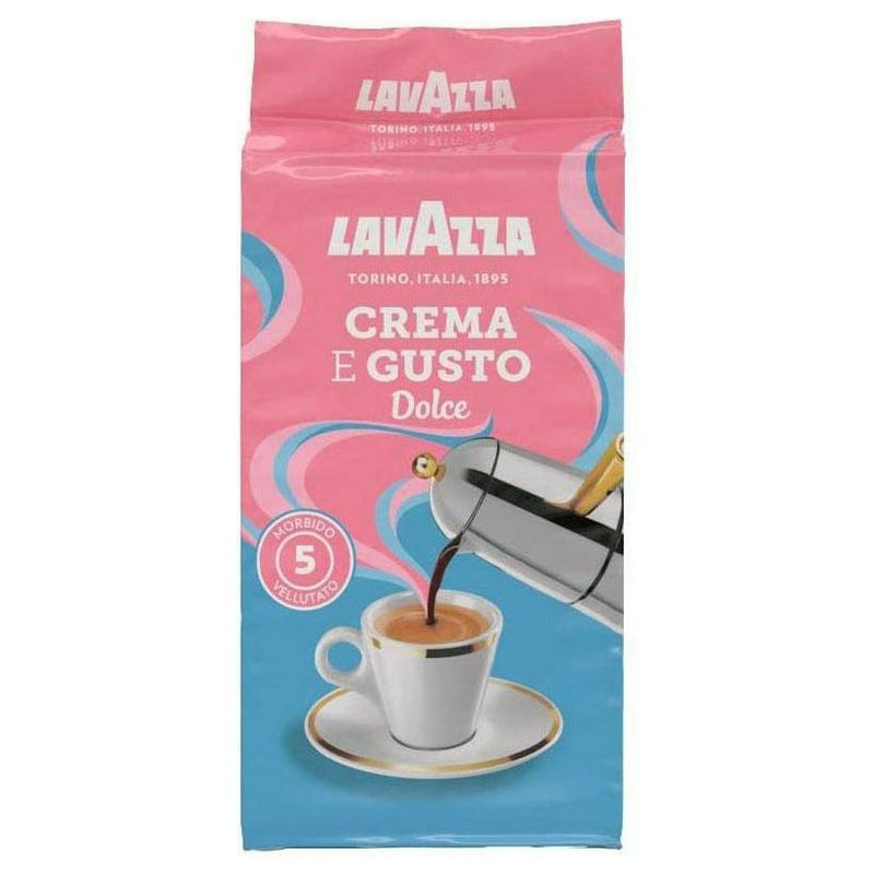 Pale Violet Red Lavazza Crema E Gusto Dolce Coffee Double Pack 2 x 250g