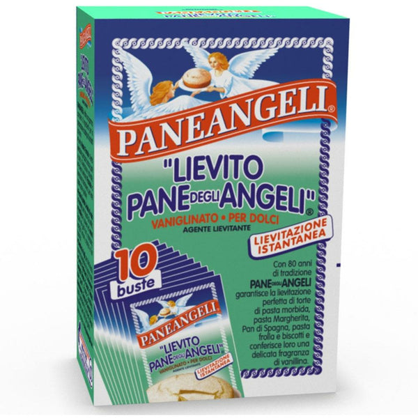 Medium Sea Green Paneangeli Lievito Per Dolci with Vanilla Flavour  (10 sachets x 16g) 160g