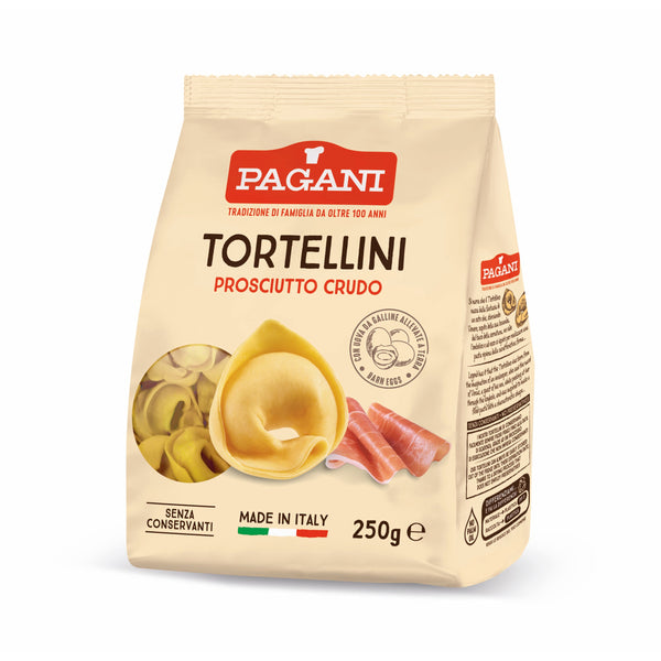 Wheat Pagani Tortellini Cured Ham 250g
