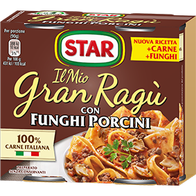 Saddle Brown Star Gran Ragu With Porcini Mushroom  2x180g