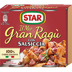 Brown Star Gran Ragu With Salsiccia 2x180g