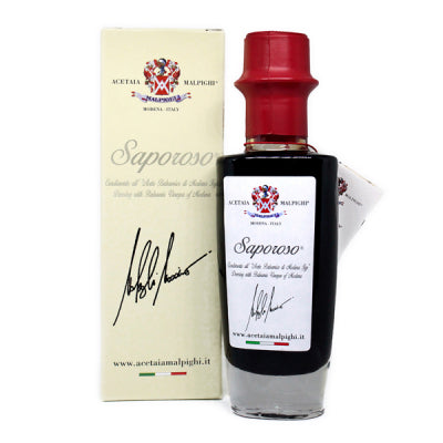 Light Gray Acetaia Malpighi Balsamic Vinegar Of Modena IGP Saporoso 100ml