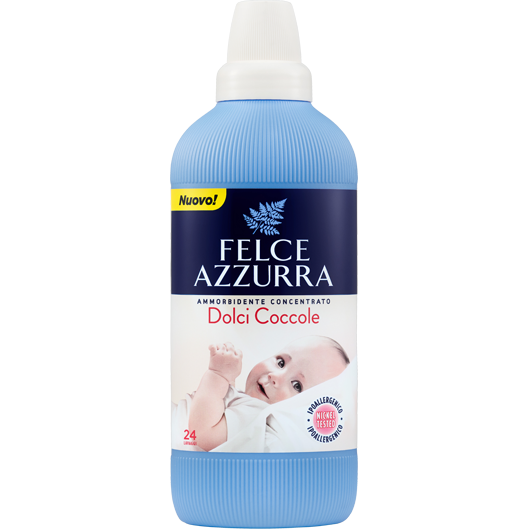 Light Gray Felce Azzurra Fabric Softener Concentrated Sweet Cuddles 600ml