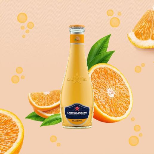 Sanpellegrino Italian Sparkling Orange Drink 4x20cl