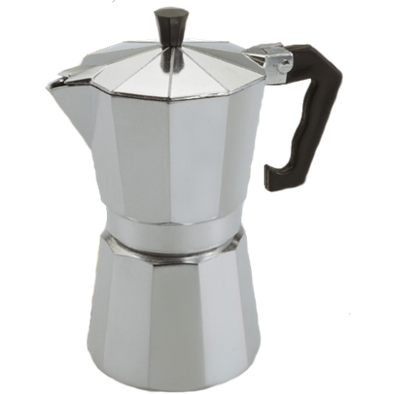 Gray Caroni Monti Coffee Pot 6 Cup Coffee Maker (Aluminium)