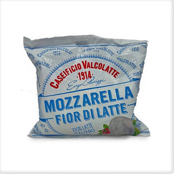 Dark Gray Valcolatte Mozzarella Fior Di Latte 125g