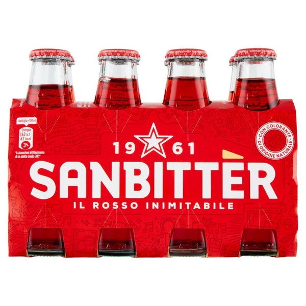 Antique White Sanbitter Rosso 10cl X 8