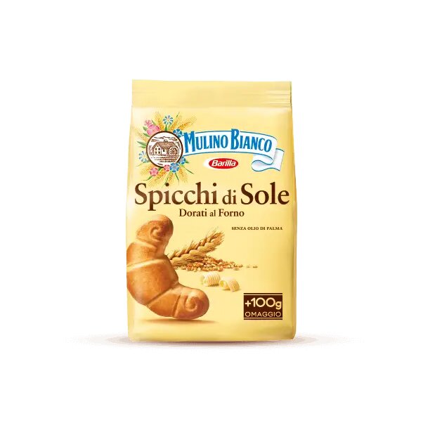 Khaki Mulino Bianco Spicchi Di Sole Biscuits 400g